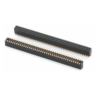 1.27mm 双排SMT排母